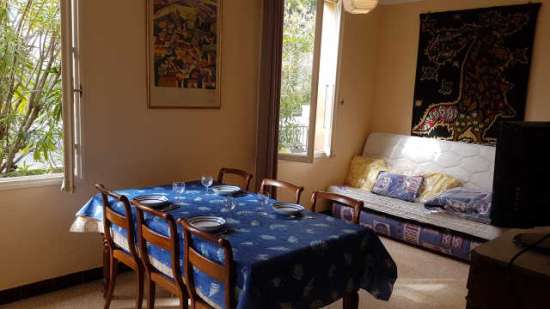 Appt dans villa en rdc, 6 personnes et 2 chambres - st cyprien