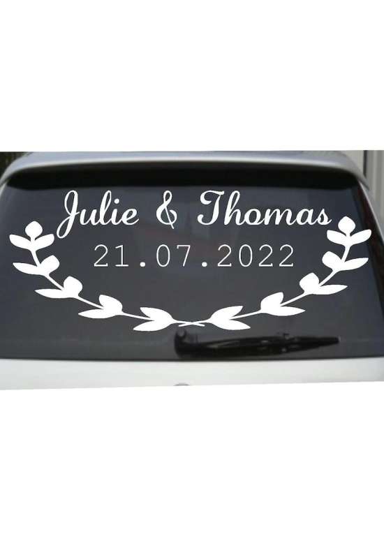 Location stickers personnalise pour mariage