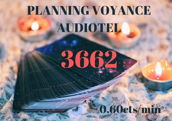 Planning voyance audiotel au 3662