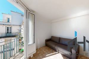 Location t1 meublÉ avec balcon - Paris