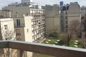 Location studio lourmel - balcon - Paris