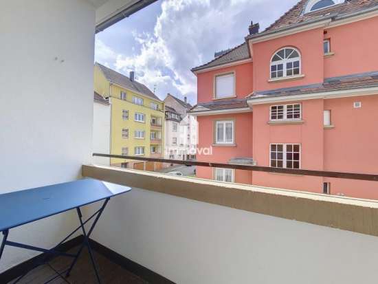 Location neudorf - 3 pces de 76.30m² avec balcons